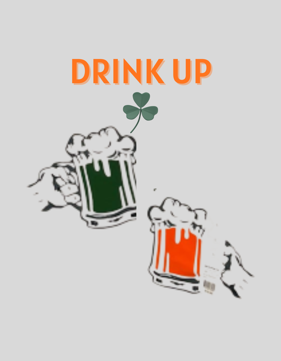 Drink Up graphic design